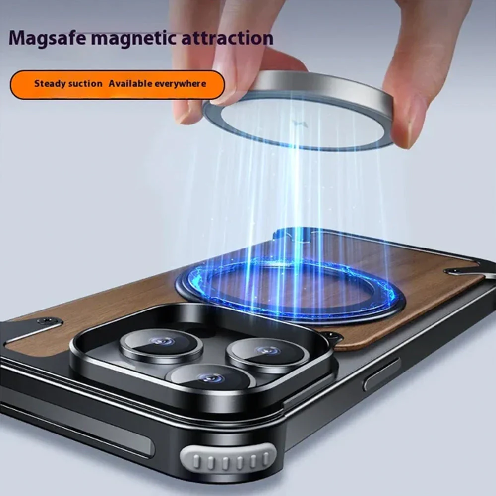 Walnut Lens Protection - iPhone Case - Image 7