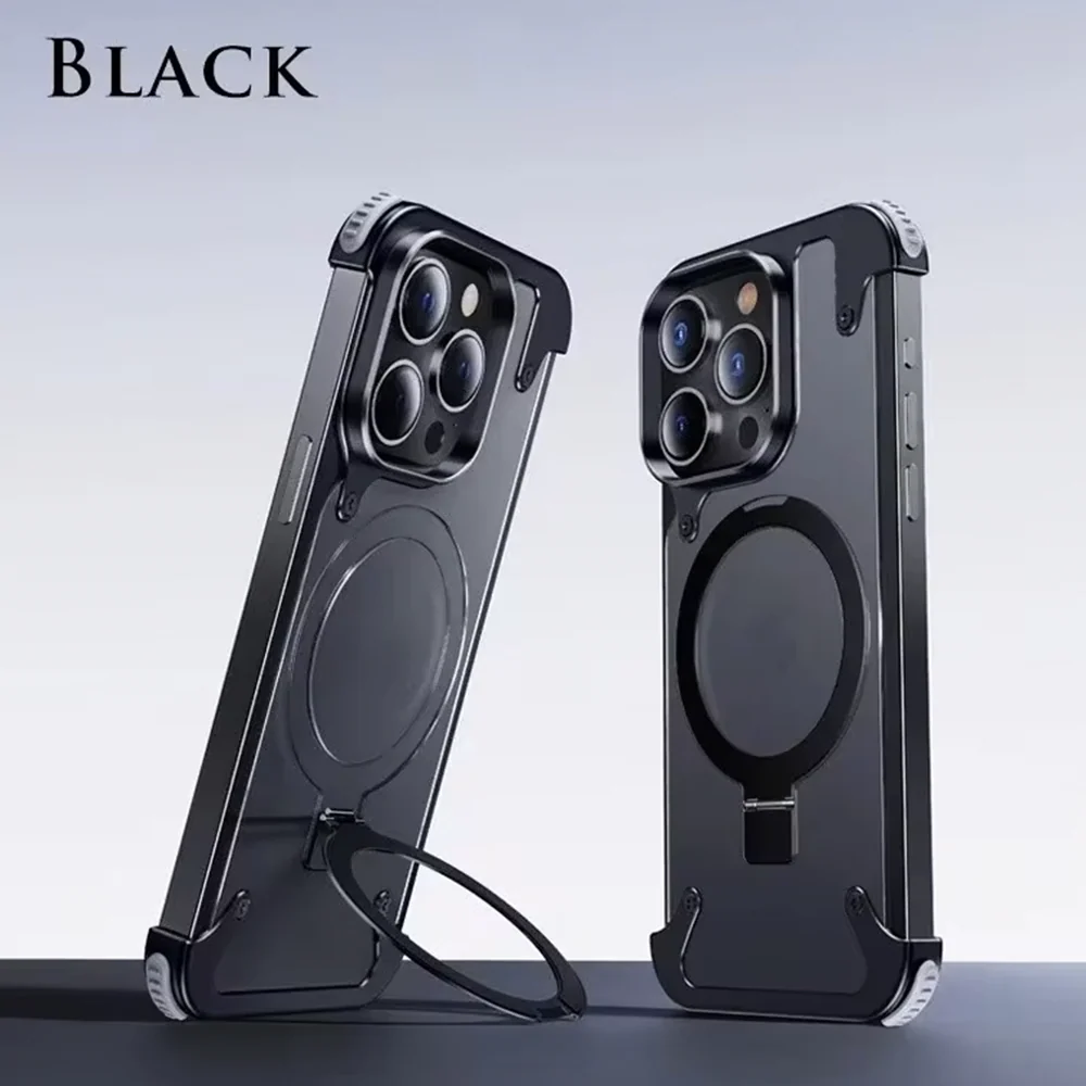 Metal Frameless Magnetic iPhone Case - Image 12