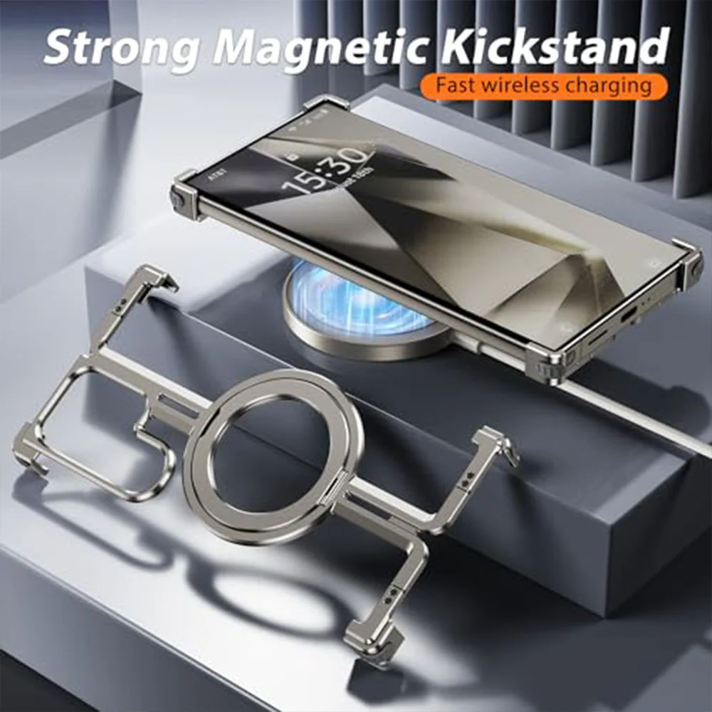 Minimal Metal Aircase for Samsung - MagSafe compatible - Image 6