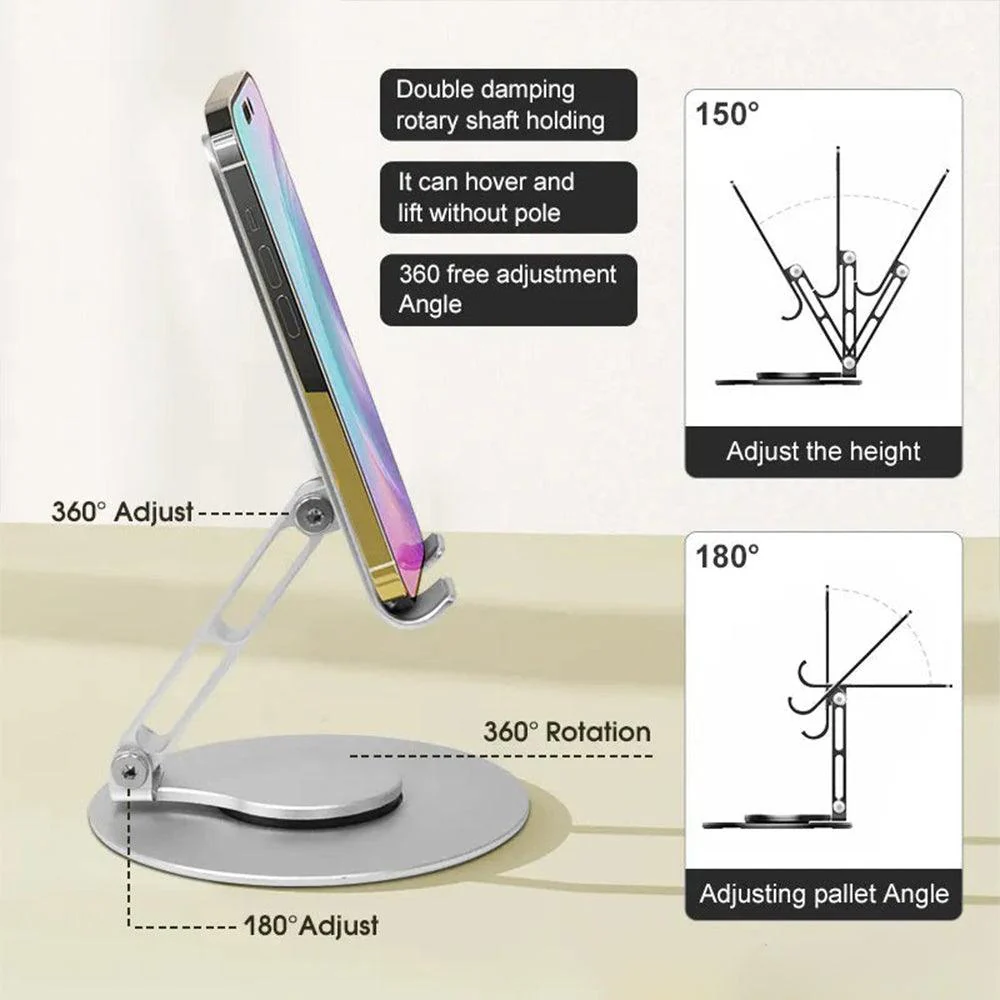 PivotPro Elite Phone and Tablet Stand (Grey) - Image 7